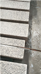 Natural And High Quality G681 Flamed Sawn Road Curbstone