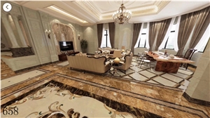 Amber Gold Marble Yellow Slab Tile In China Stone Market
