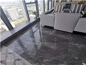 Germany Jura Grey Marble Graugelb Kalkstein Hampton Slab