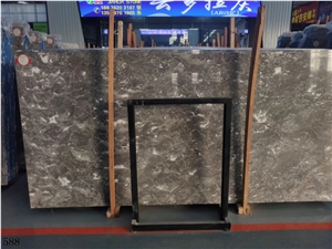 Italy Ocean Grigio Slab Tile Fossil In China Stone Market