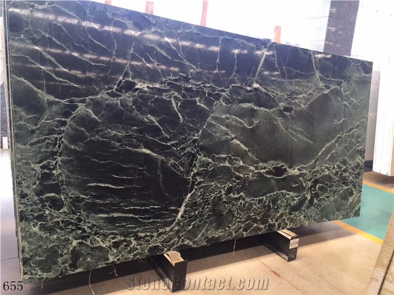 Olive Green Marble Udaipur Slab Tile In China Stone Market