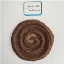 Sandblasting Abrasive Media Almandine Garnet Sand 30/60 Mesh