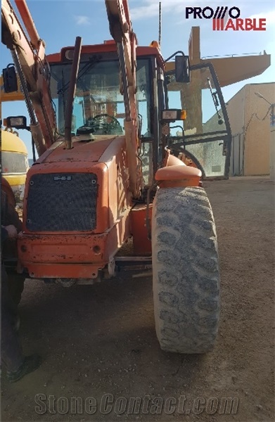 Terna Fantini Segatrice A Catena On Tractor- Backhoe Squaring Chain Saw