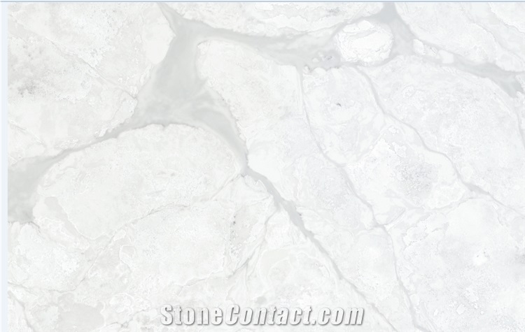 Calacatta Countertop Quartz Stone Kitchen Countertop