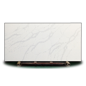 Calacatta White  Artificial Marble Quartz Kitchen Countertop