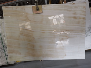 Natural Vanilla Onyx Big Slabs  And Tiles