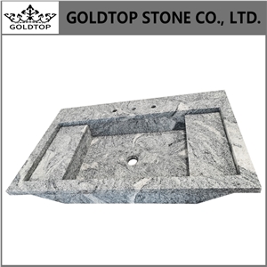 Residential Bathroom Countertop Prefab Granite Vanity Top