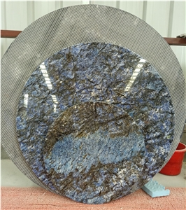 Azul Bahia Granite Round Stone Table Tops Azul Bahia Granite Round Stone Table Tops