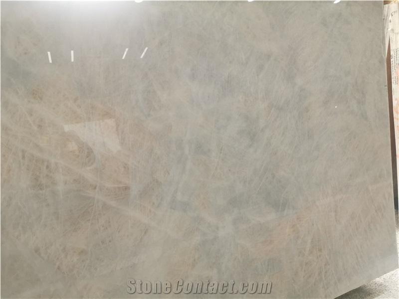 Cristallo Extra White Quartzite Tiles Slabs