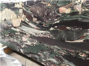 Four Season Green Stone Marble Slabs
