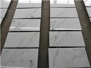 Han White Marble Polished Tiles Slabs For Wall Cladding