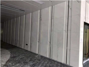 Han White Marble Polished Tiles Slabs For Wall Cladding