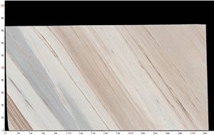 Palissandro Chiaro White Marble Tile Polished Marble Slabs