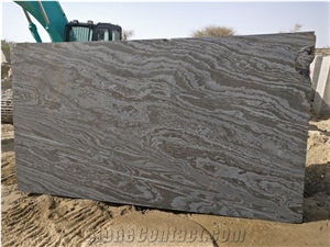 Monsoon Black Quartzite Slab
