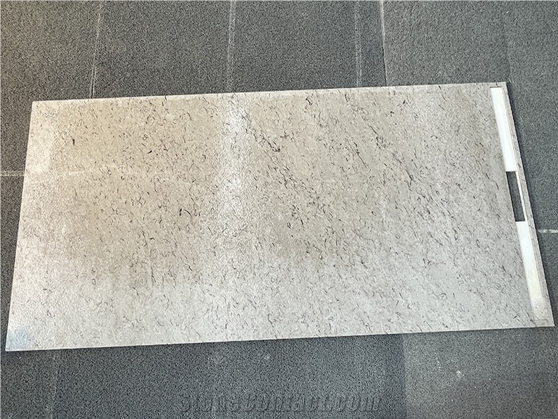 Carso Grey Marble Composite Sintered Stone Shower Tray