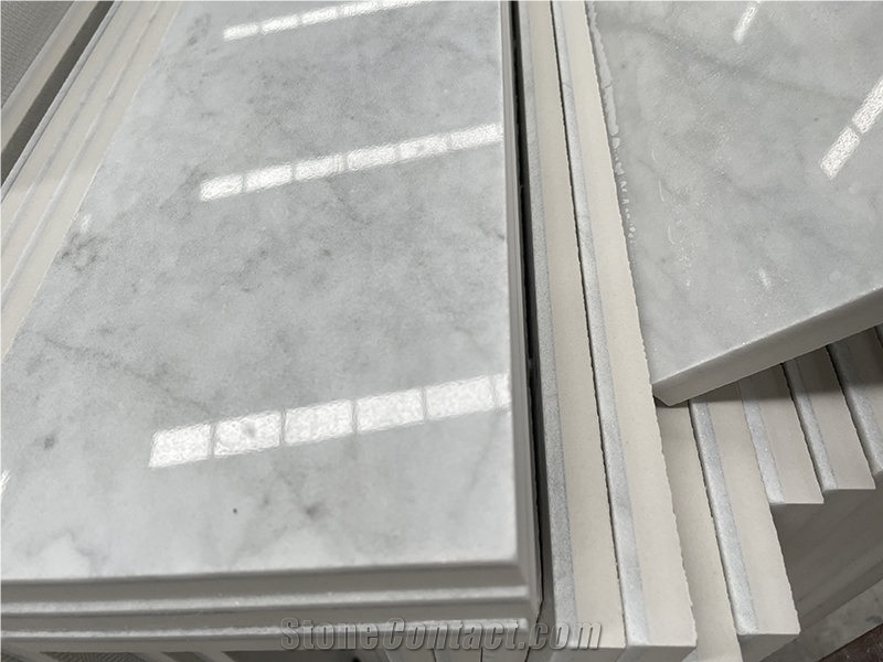Light Grey Marble Laminated Sintered Stone Panel