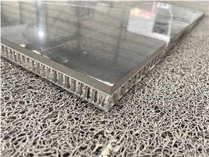 Nero Laurent Black Gold Marble Lightweight Honeycomb Panels