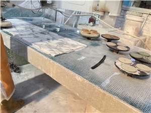 Statuario Venato Marble Snow White Marble Composite Panel