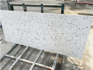 White Terrazzo Tile Floor And Decor