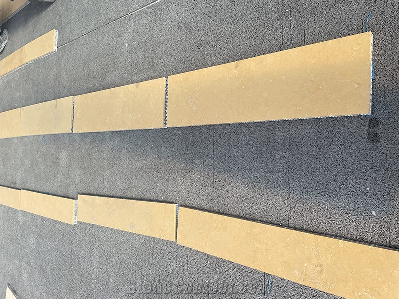 Yellow Limestone Honeycomb Core Panel