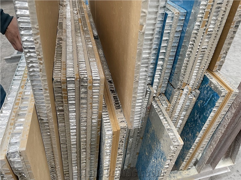 Yellow Limestone Honeycomb Core Panel