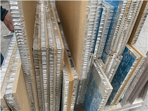 Yellow Limestone Honeycomb Core Panel