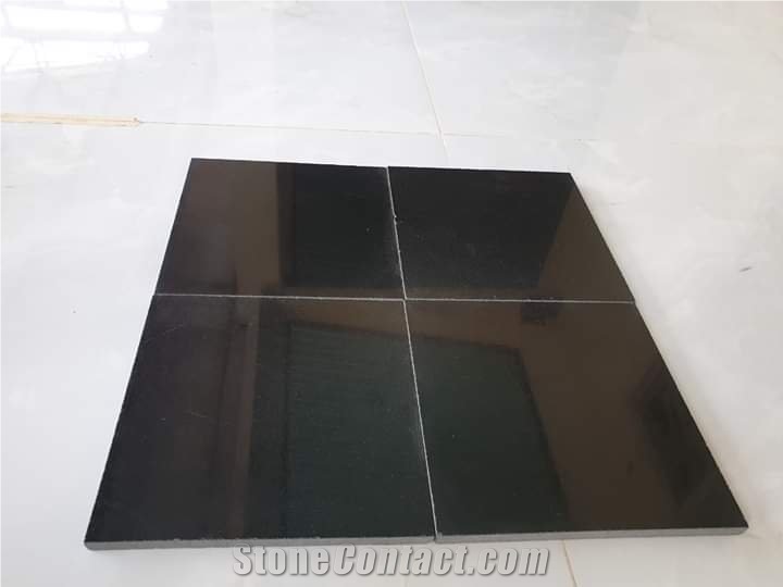 High Quality Black Basalt Lava Tile Slab