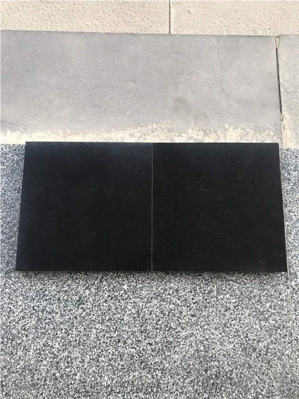 High Quality Black Basalt Lava Tile Slab