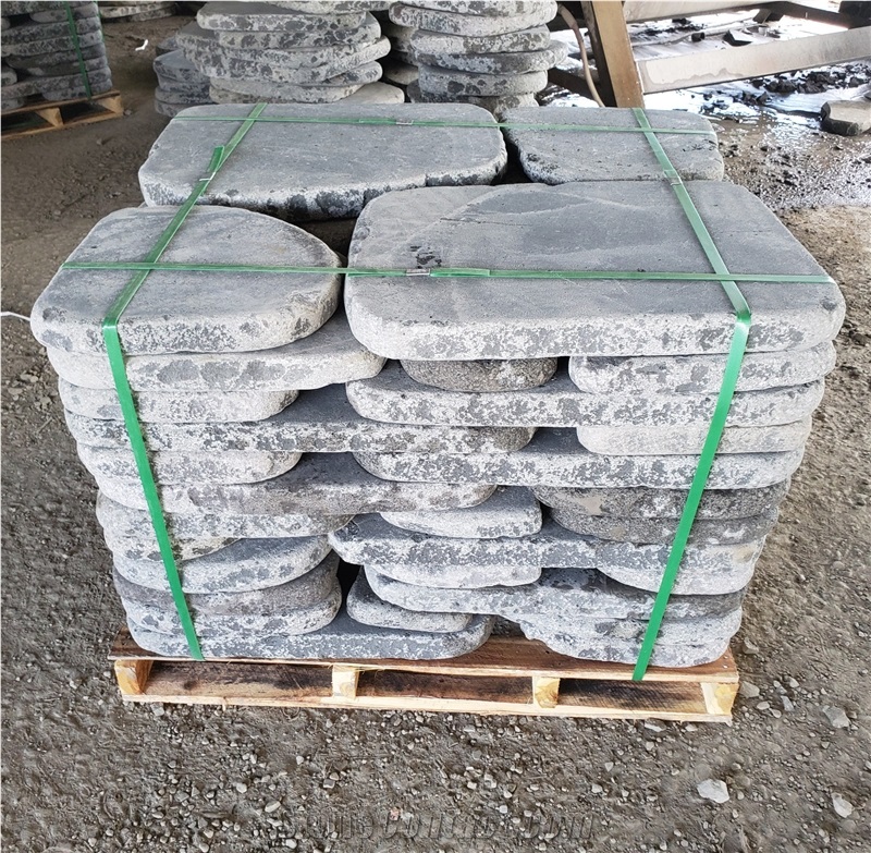 Hole Basalt Lava Volcanic Plate Paver