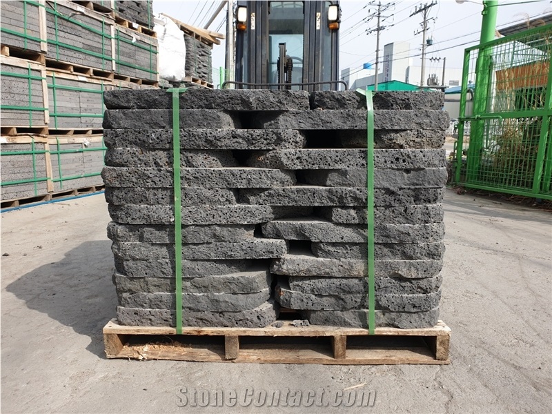 Hole Basalt Lava Volcanic Plate Paver