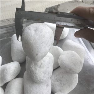 Natural White Pebble Stone For Decoration