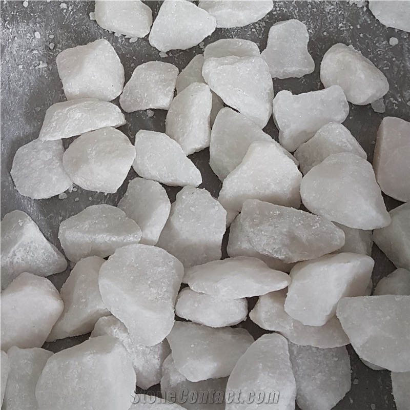 White Gravel Aggregate To Paver For Driveway