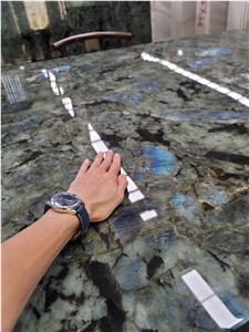 Madagascar Blue Labradorite Granite 