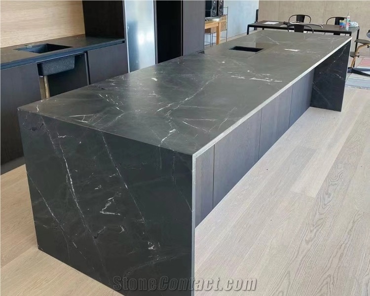 Negresco Black Quartzite Slabs