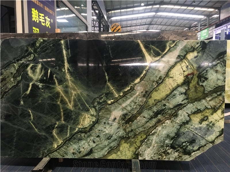 Spring Wave Polished Marble Slabs & Tiles