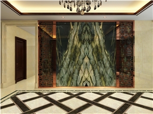 Spring Wave Polished Marble Slabs & Tiles