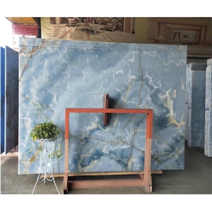 Antofagasta Azul Onyx Luxury Blue Onxy Slabs And Tiles