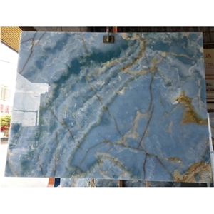 Antofagasta Azul Onyx Luxury Blue Onxy Slabs And Tiles