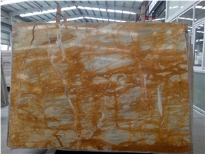 Giallo Siena Marble Slabs Tiles,Yellow Brocatello Di Golden 