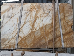 Giallo Siena Marble Slabs Yellow Brocatello Di Golden 