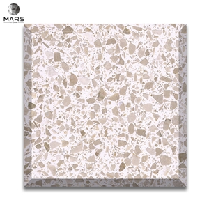Multi Color Terrazzo Tile Slab Living Room Bathroom Design
