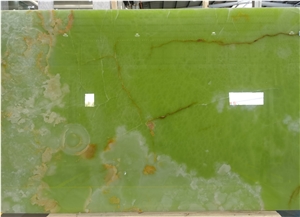 Afghan Dark Jade Green Onyx Slab