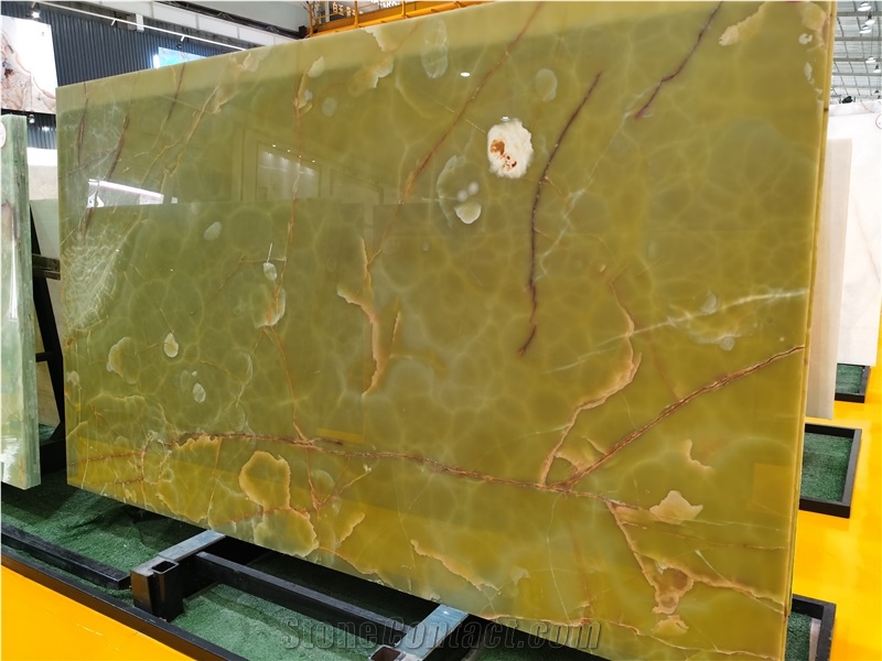 Balochistan Green Onyx Slab