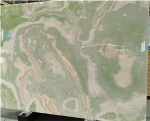 Balochistan Green Onyx Slab