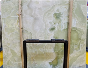 Balochistan Green Onyx Slab