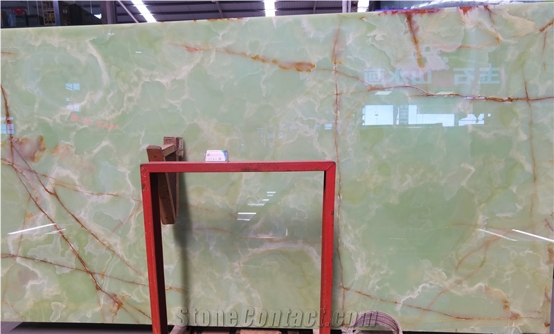 Balochistan Green Onyx Slab