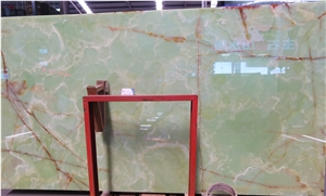 Balochistan Green Onyx Slab