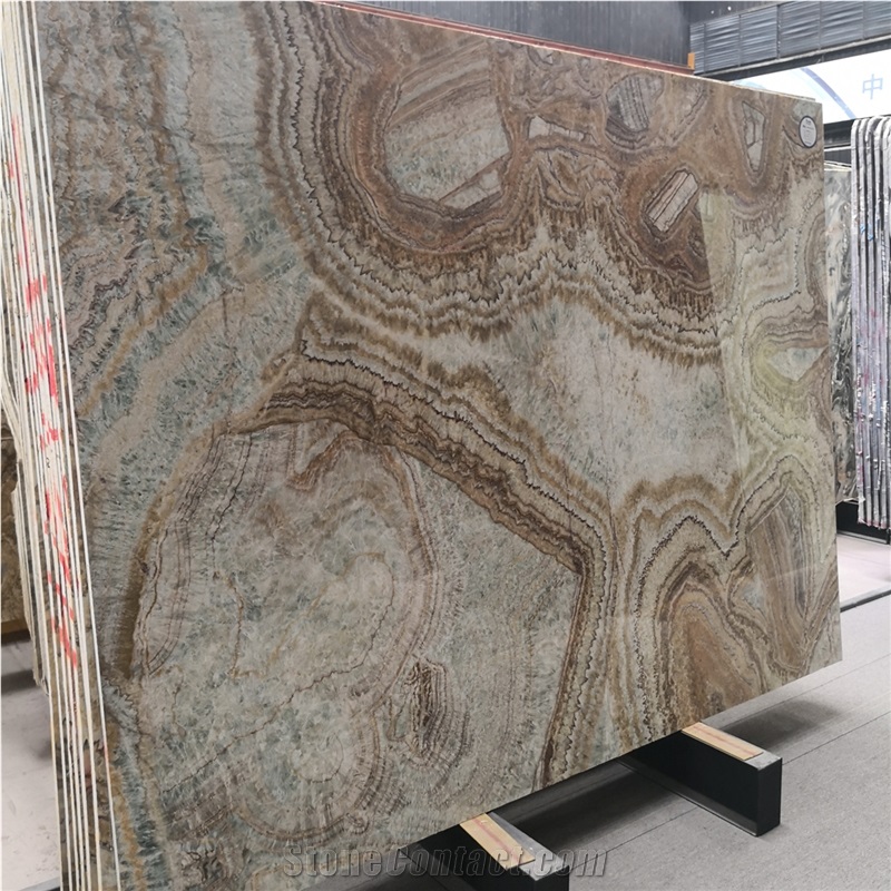 China Colorful Jade Onyx Slabs