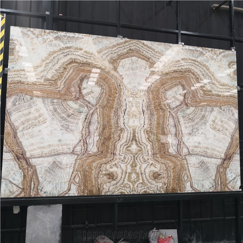 Luxury Colorful Jade Onxy Slab