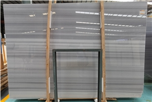 Turkey Bianco Olimpico Striata Marble Slab